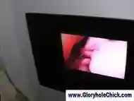 Busty Gloryhole Slut Rubs