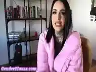 Busty tattooed lez licking GFs pussy in passionate dyke sex