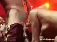 Couple Fucking On Public Stage