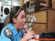 Curvy Cop Riding Cock Because She Needs Cash