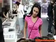 Desperate indian pawnshop amateur facialized