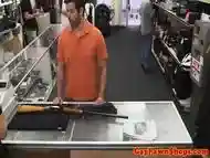 Gaystraight Pawnshop Customer Sucks Two Cocks