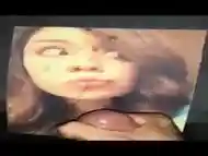 Hot Latina Gets Another Facial Cum Tribute