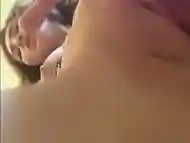 Hot amateur makes a video of her playing with her pussy