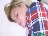 Hot cock sucking blonde teenager