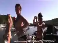 Huge Biggest Boobs Ive Ever Seen Hanging Out Topless And Dancing On Vacation