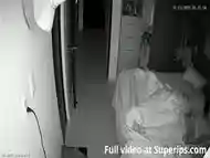 IPCAM  Drunk man fucks his young sleeping wife