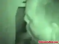 Mature Bear Sucking Cock In Nightvision