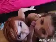 Mom addicted comrade''s partner Threesome With The Step-Mom