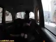 Naughty college grad fucks taxi driver