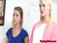 Real Hazing Lesbos Play With Dildo