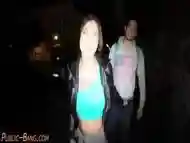 Slut Gives Public Wam Bj