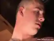 Straight Amateur Punk Jerking Off His Hard Cock