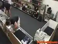 Straight pawnshop thief fucks for freedom