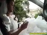 Stranded bride screwed by a stranger