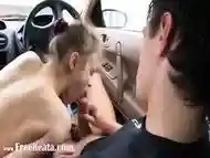 Stunning Blowjob In My Car