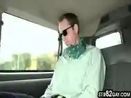 Tricked amateur str8 stud fucks gay in pickup bus 4 money