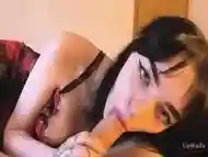 at 8.50 CUM MOUTH swallow pov green eyes BRUNETTE BLOWJOB finish cumshot, israeli Waifu